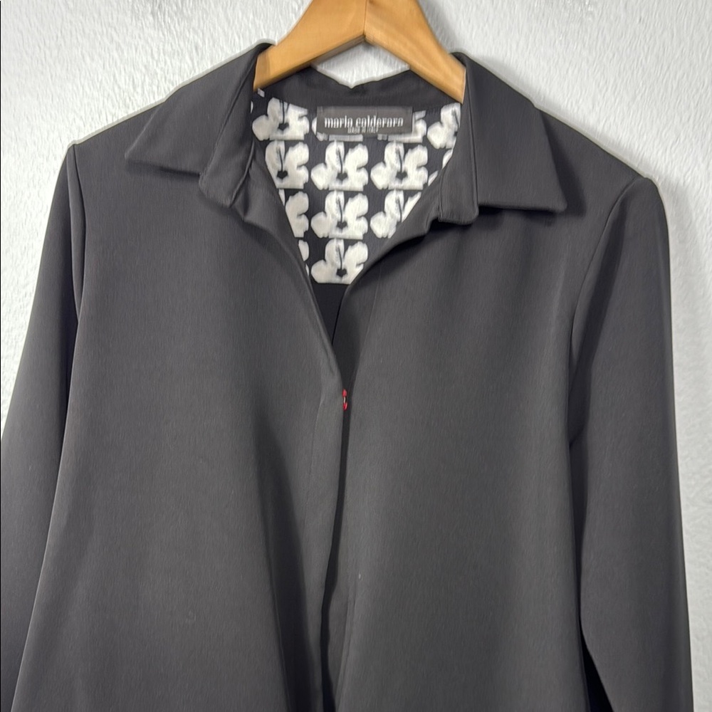 Maria Calderara Crepe Blazer